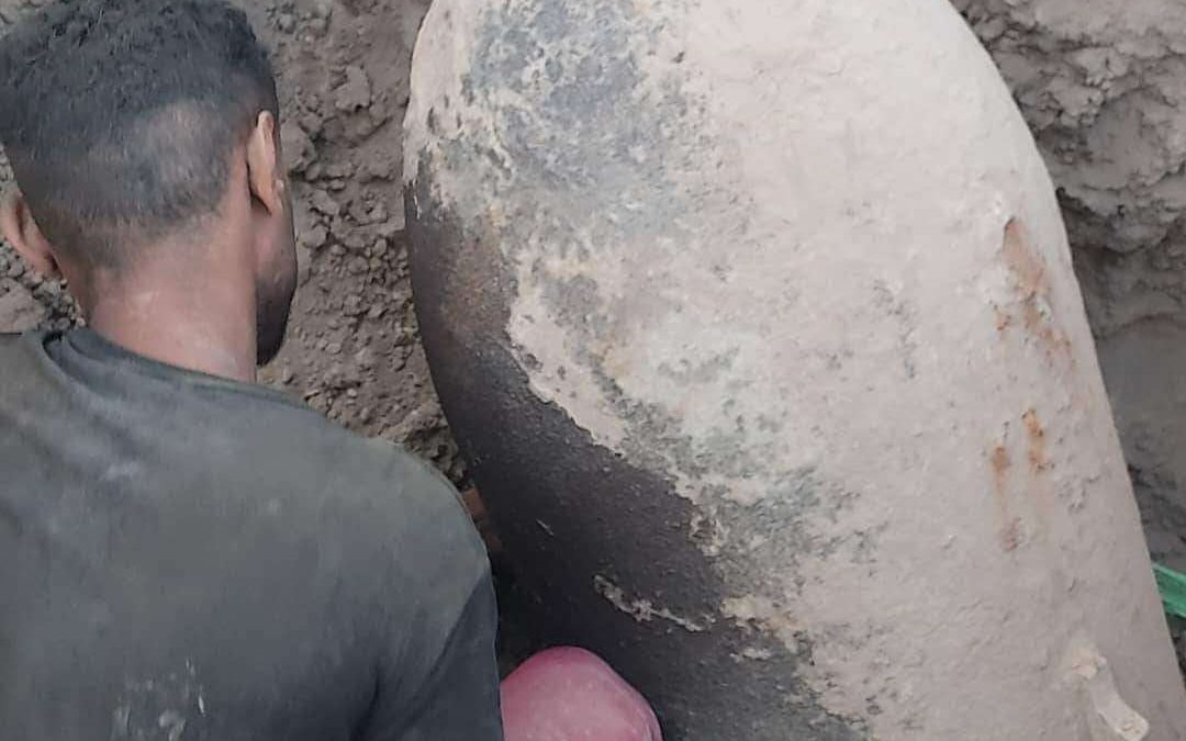 العثور على قنبلة زنة 1000رطل  في ردفان من مخلفات العهد البريطاني