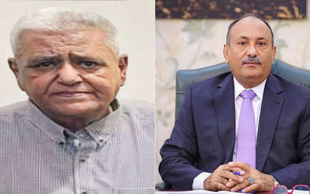 نائب وزير الصناعة سالم الوالي يعزي بوفاة المناضل سعيد أحمد أغبري