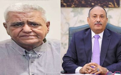 نائب وزير الصناعة سالم الوالي يعزي بوفاة المناضل سعيد أحمد أغبري