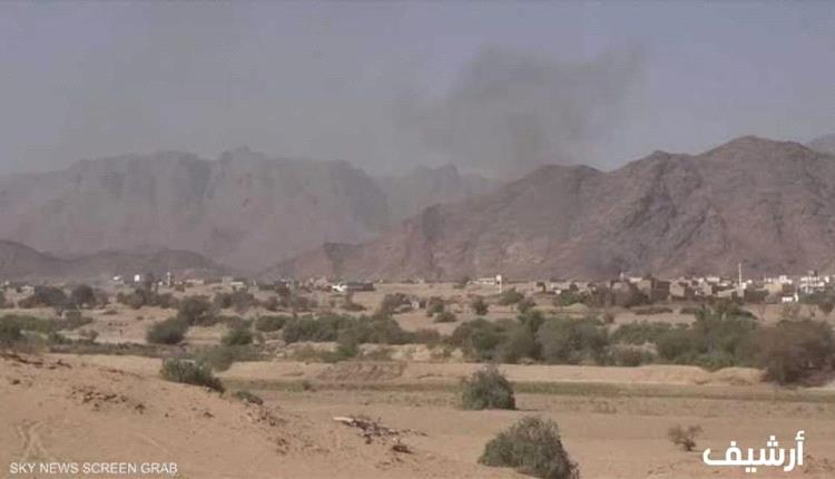 قصف حوثي  بالطيران المسير يودي باستشهاد امرأة في عين شبوة