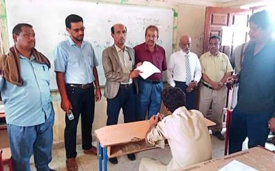 تربية شبوة تعلن انتهاء العملية الاختبارية للثانوية العامة بنجاح كبير
