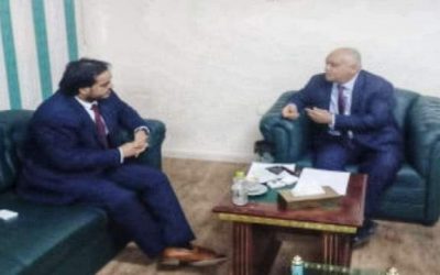 وزير الكهرباء يناقش مع وزير الخدمة المدنية أوضاع الموظفين وإمكانية تثبيت المتعاقدين