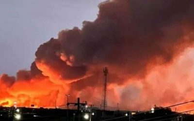 حريق واشتباكات في مجمع اليرموك العسكري في السودان