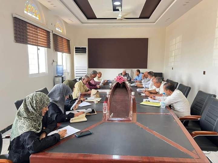 مجلس جامعة لحج يعقد إجتماعا موسعا في دورته لشهر مايو 2023م