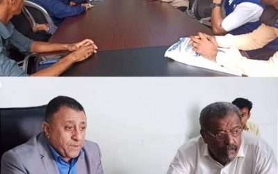 أمين عام محلي أبين”الحامد” يلتقي ممثلي منظمة لايف للإغاثة والتنمية