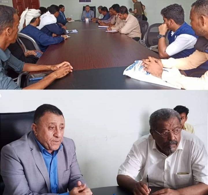 أمين عام محلي أبين”الحامد” يلتقي ممثلي منظمة لايف للإغاثة والتنمية