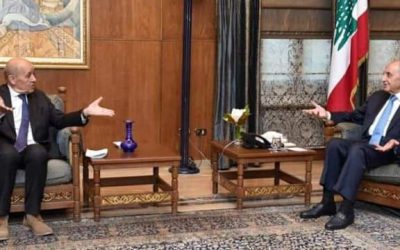 لودريان يستهل محادثاته في لبنان بلقاء صريح مع بري