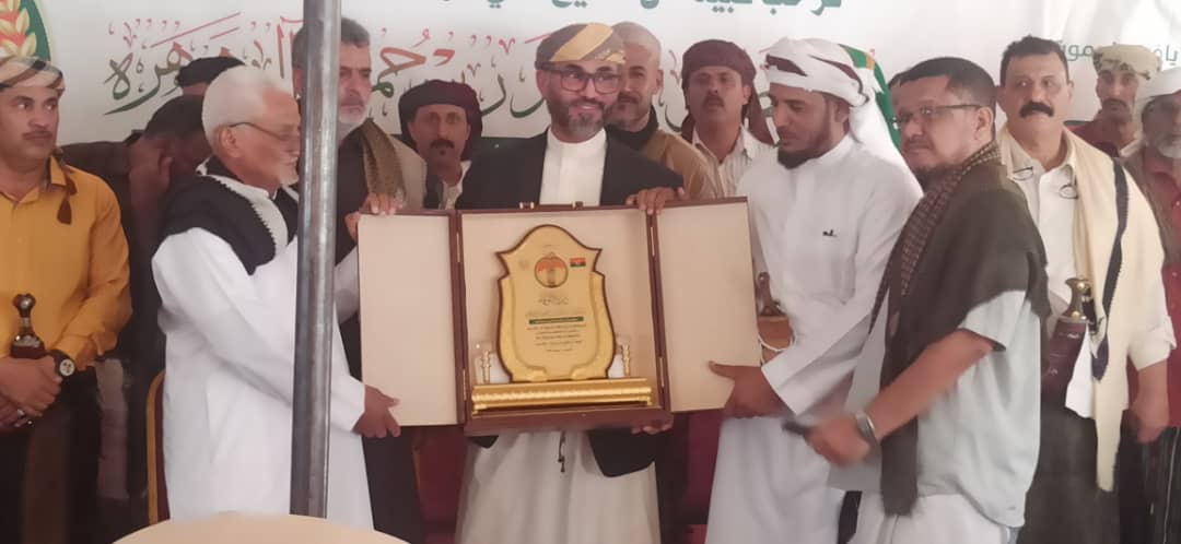السلطان اسكندر بن هرهره يزور وادي حضرموت في اطار برنامج الزيارات للمحافظة