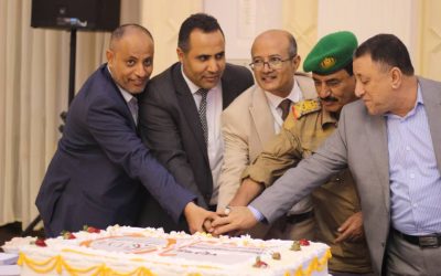 محافظ الضالع وقائد المحور  يشارك في احتفال  مؤسسة تمدين شباب بمناسبة الذكرى العاشرة لتأسيس المؤسسة