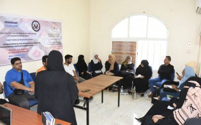 مبادرة مجتمع واحدللخدمةالإنسانيةوالمجتمعية تنفذ حملة مجتمعية حول العنف الرقمي في عدن