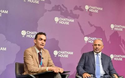 الرئيس القائد عيدروس الزُبيدي في ندوة بـ”تشاتام هاوس”: نعمل على استقلال الجنوب سلميا تحت إشراف الأمم المتحدة