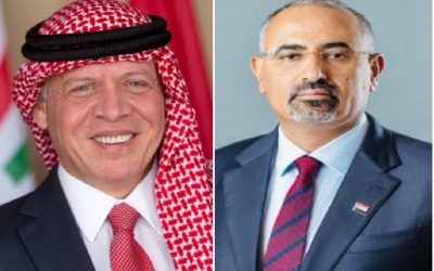 الرئيس الزُبيدي يهنئ العاهل الأردني بزواج نجله ولي العهد الأمير الحسين