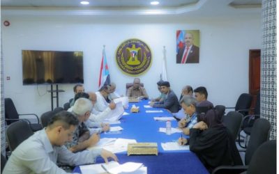 أخبار و تقارير الأمانة العامة تناقش تقرير المشهد السياسي وتقف على أبرز مستجدات الساحة الجنوبية