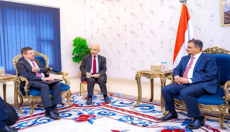 تفاصيل لقاء وزير الدولة محافظ عدن مع سعادة السفير الأمريكي