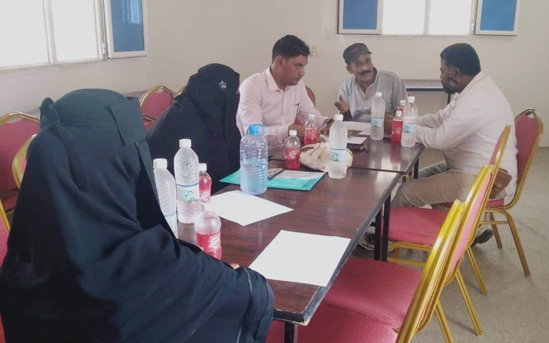 إجتماع للجنة التحضيرية لإتحاد الجمعيات والمؤسسات  الإجتماعية الخيرية التنموية ومنظمات المجتمع المدني محافظة أبين