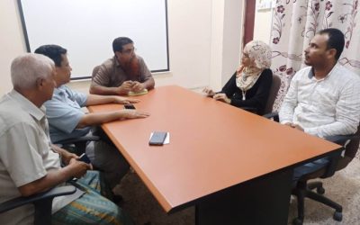 مناقشة تدخلات منظمة العمل لمكافحة الجوع في مديرية خنفر