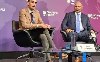أبرز ماجاء في حديث  الرئيس الزُبيدي في ندوة للمعهد الملكي البريطاني