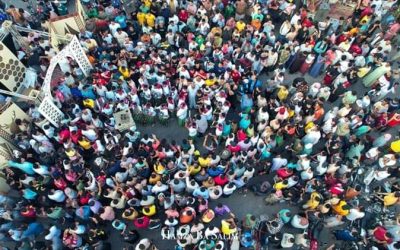 حضرموت تشهد في هذه اللحظات أقوى أمواج من البشر احياء ليوم الأرض