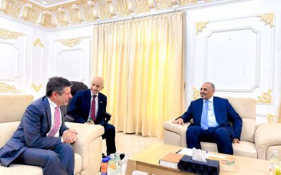 الرئيس القائد عيدروس الزُبيدي يستقبل سفير الولايات المتحدة الأمريكية