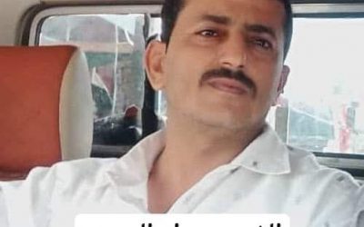 قائد الكتيبة الأولى  في اللواء الثالث مشاة(علي مشجب)  يعزي في استشهاد القائد صدام السعدي