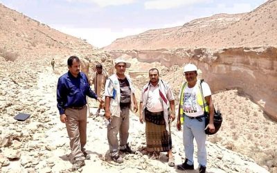 الوكيل الطوسلي يشرف على تسليم مشروع إنشاء سد حلوم جردان إلى المقاول المنفذ للمشروع..