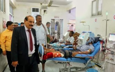 مركز غسيل الكلى عتق يتسلم سبعة أجهزة جديدة مع أسرتها  بتكلفة بلغت 128 ألف دولار