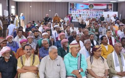 انتقالي حضرموت ينظم لقاء معايدة للمناضلين والشخصيات الاجتماعية والسياسية