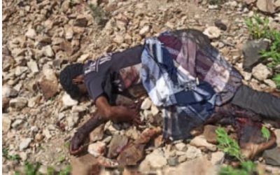 مقتل طفل بانفجار لغم حوثي في جبل الشعب الأحمر بمنطقة باهر ماوية تعز