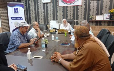 مدير عام مستشفى الصداقة تستقبل مهندسين من وزارة الصحة ومنظمة الصحة العالمية