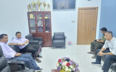 الجاوي والوليدي يناقشان تشغيل إنارة الشوارع دون انقطاع