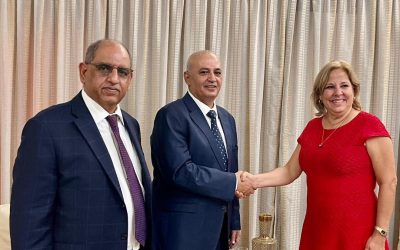 وزير المياه يبحث مع وزارة الاستثمار الكوبية سبل تعزيز التعاون في تنظيم الاستثمارات البيئية