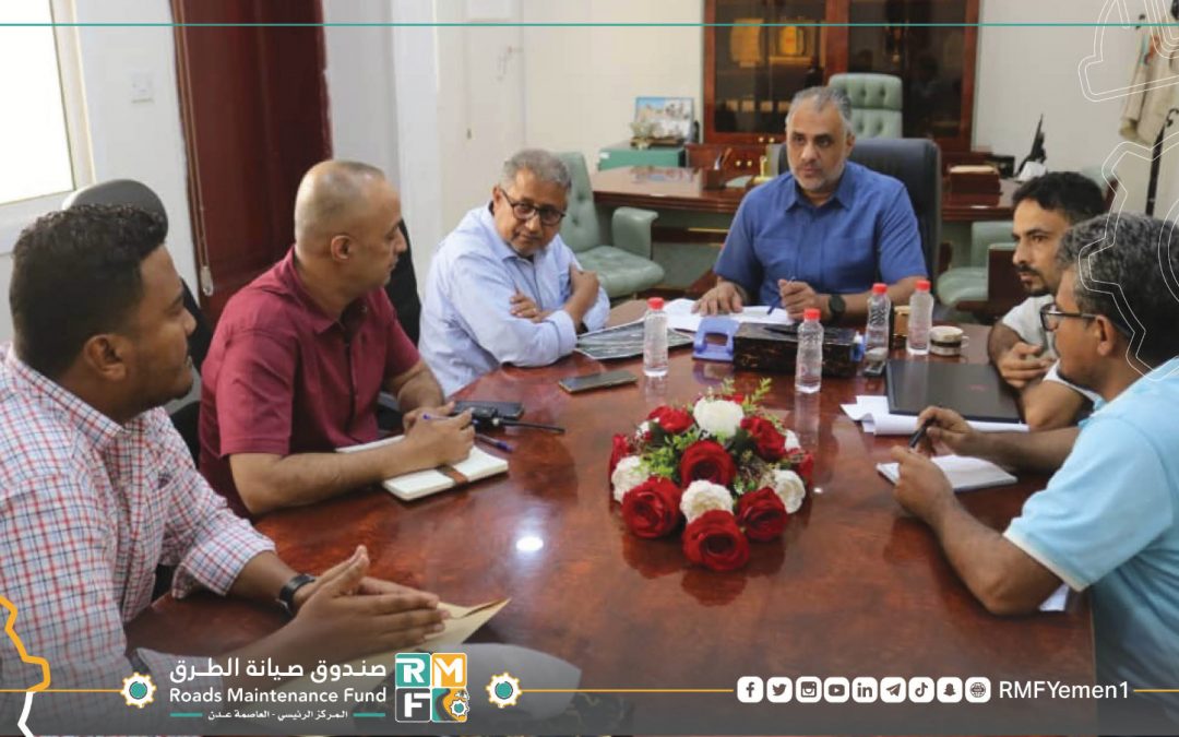 عدن..لقاء يجمع المهندس معين الماس بالمهندس قائد راشد أنعم