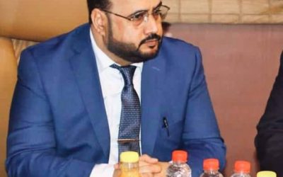 الوزير الحريزي يعزي نائب رئيس مجلس القيادة الرئاسي نائب رئيس المجلس الانتقالي ابوزرعه المحرمي في وفاة عمته