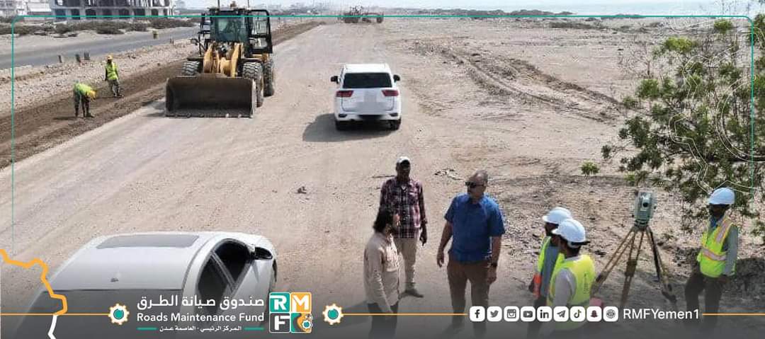 المهندس معين الماس يزور مشروع الرحاب إلى جولة كندين في عدن   دلتا برس/عدن/خاص