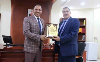 مدير أمن عدن يُكرّم مستشار الشرطة في البرنامج الإنمائي للأمم المتحدة (UNDP)