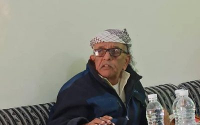 انتقالي أبين ينعى رحيل شيخ قبيلة آل فجاح الفضلية  العميد / صالح احمد مقشم الفجاحي