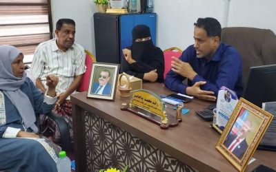 وفد المجلس التنسيقي الأعلى لمنظمات المجتمع المدني بمحافظة أبين يزور مقر المجلس التنسيقي بمحافظة حضرموت