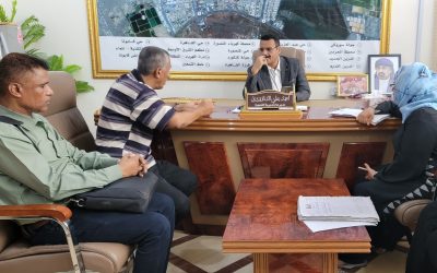 مدير عام المنصورة يوجه باستمرار ضبط المحال التجارية المتخلفة عن سداد رسوم المهن لمزاولة أعمالهم