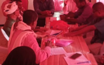 مدير عام الشؤون الاجتماعية يلتقي باللجان التحضيرية  لتحالف منظمات المجتمع المدني لمنطقة الحصن بأبين