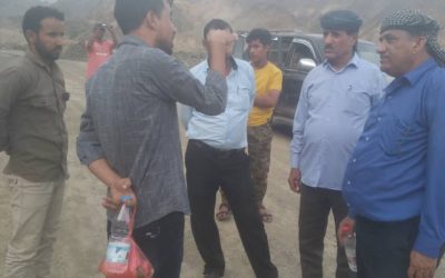 الشقي يشيد بالجهود الكبيرة التي قادت إلى أستئناف العمل في مشروع طريق باتيس رصد- معربان