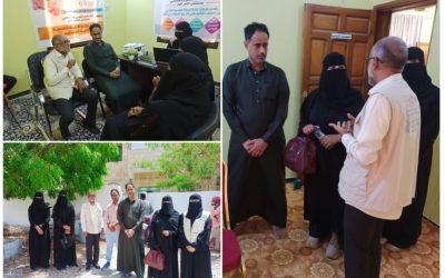تلبية للدعوة وحرصا منهم لتلبيتها.. “باجابر” و “بازريع” يزوران مركز الدعم النفسي بالشحر