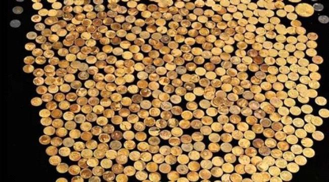 كنز عملات ذهبية يعثر عليه مدفوناً  في حقل ذرة