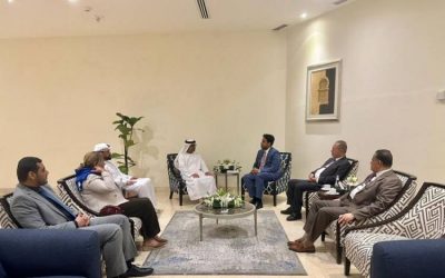 رئاسة هيئة التشاور والمصالحة تلتقي السفير الاماراتي