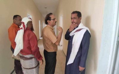 مدير عام مديرية خنفر “اليوسفي” يزور مركز الأبحاث الزراعية الكود ويطلع على أعمال الترميمات لأقسامه