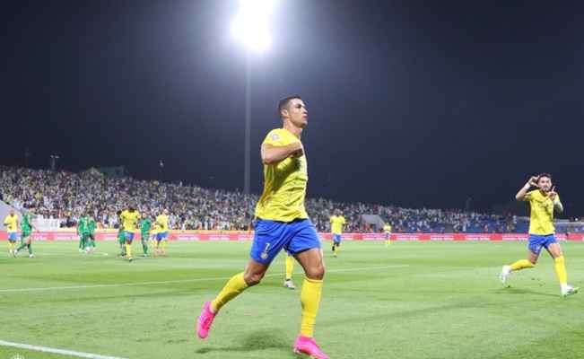 البطولة العربية: تألق رونالدو يمنح النصر فرصة العبور الى النهائي على حساب الشرطة العراقي
