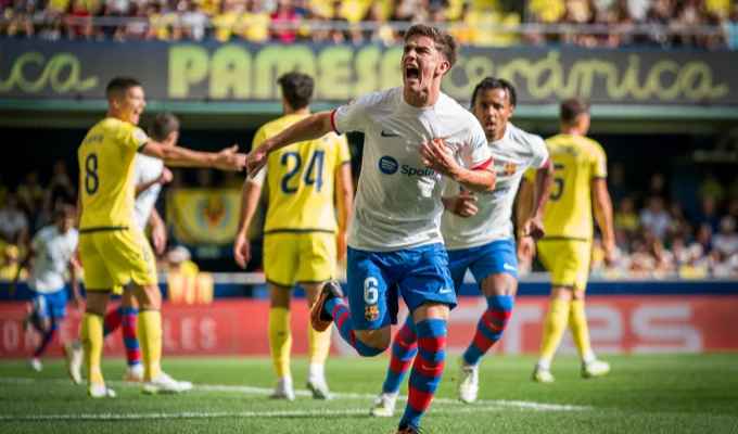 الدوري الاسباني: برشلونة يتجنب مفاجآت فياريال ويهزمه برباعية