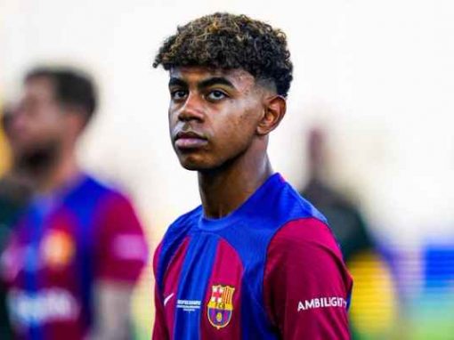 رقم مميز لنجم برشلونة الشاب يامال