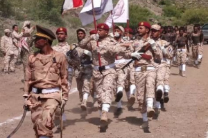 تخرج الدورة التدريبية الأولى لتأهيل أفراد كتيبة النصر بالضالع