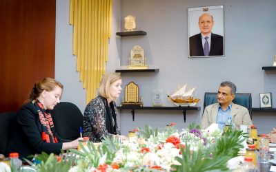 لملس يبحث مع نائب السفير الهولندي جُملة من القضايا المحلية وسُبل معالجتها