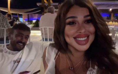 الفنانة المصرية ياسمين_عبد_العزيز تظهر بفلتر لتكبير الشفايف رفقة زوجها أحمد العوضي وتثير الجدل